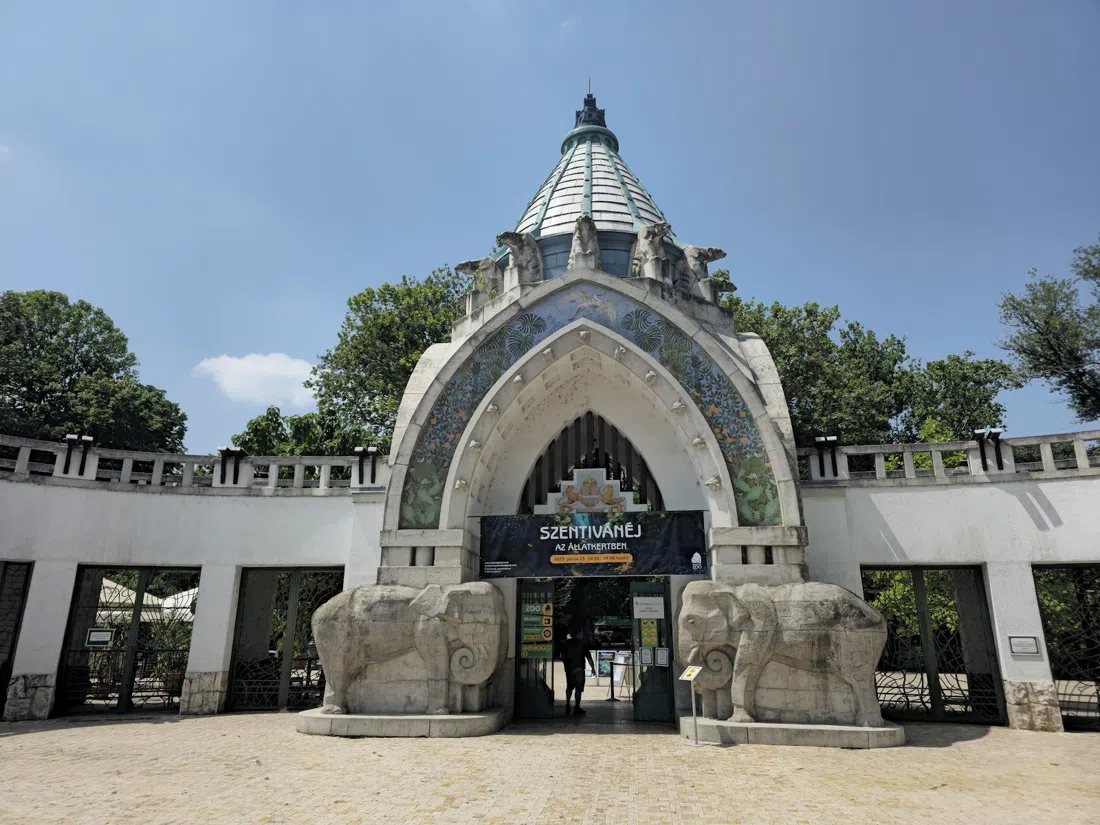 Budapest Zoo & Botanical Garden — Elephant House & Main Gate, Budapest