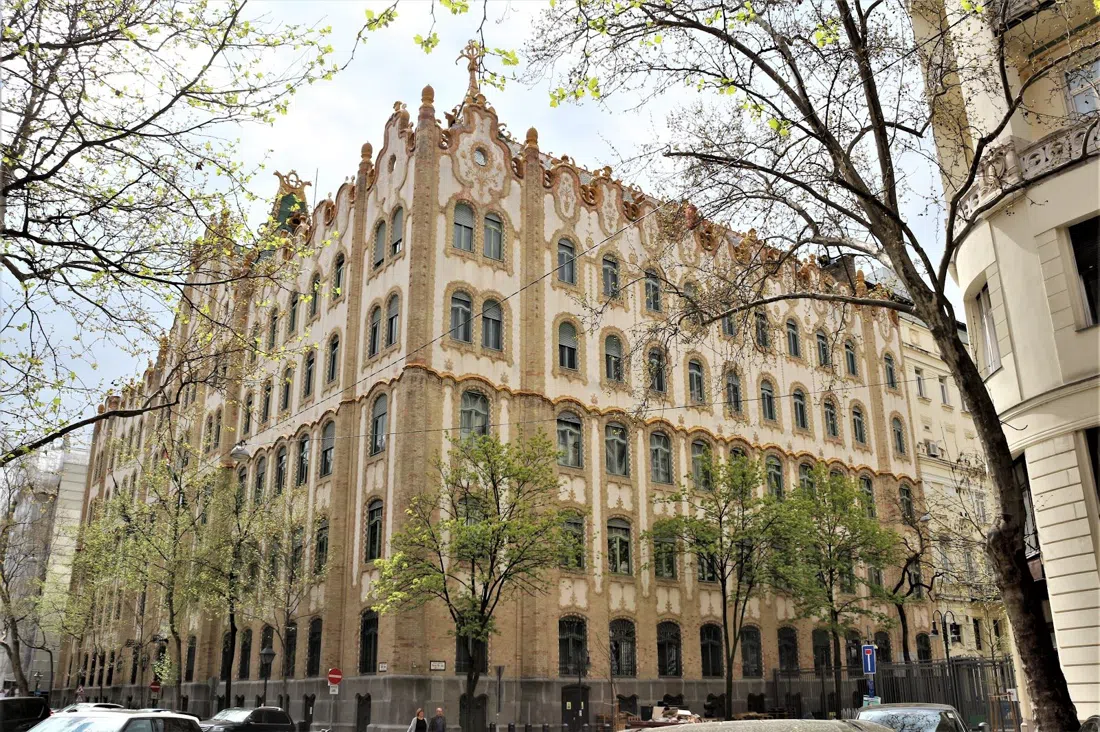 Hungarian State Treasury building (former Royal Postal Savings Bank, Ödön Lechner), Budapest