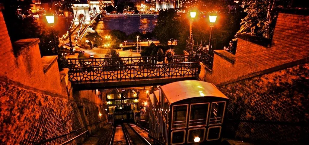 Buda Castle Funicular (Budavári Sikló), Budapest