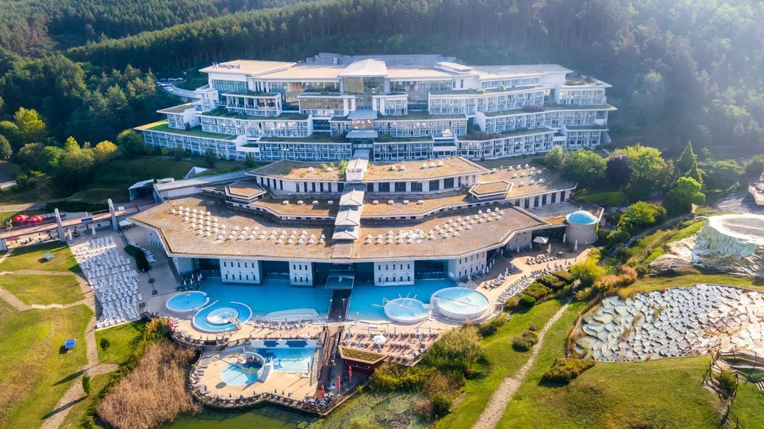 Hunguest Saliris, Egerszalók (spa thermal de la colline de sel), Budapest