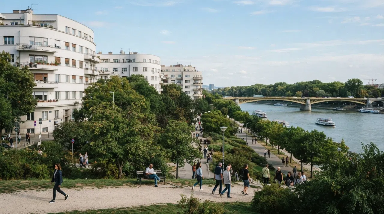 Újlipótváros, Budapest: where the city finally lowers its voice