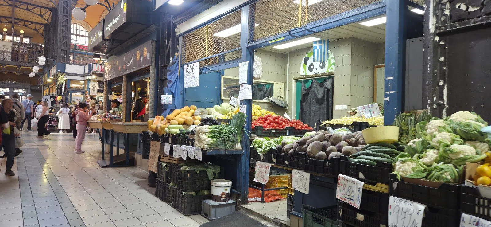 Great Market Hall (Nagyvásárcsarnok), Budapest