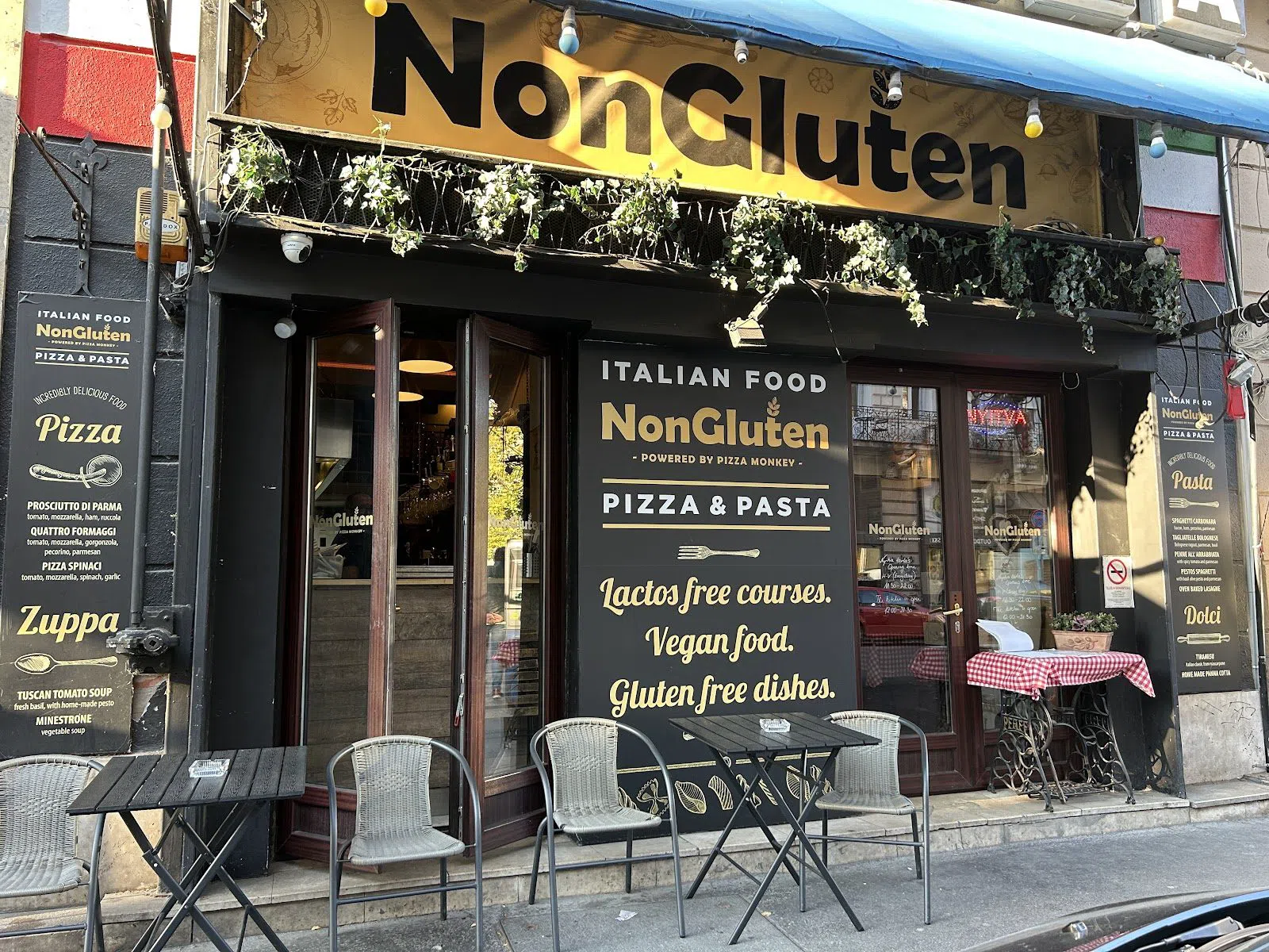 NonGlutén Pizzéria (by Pizza Monkey), Boedapest