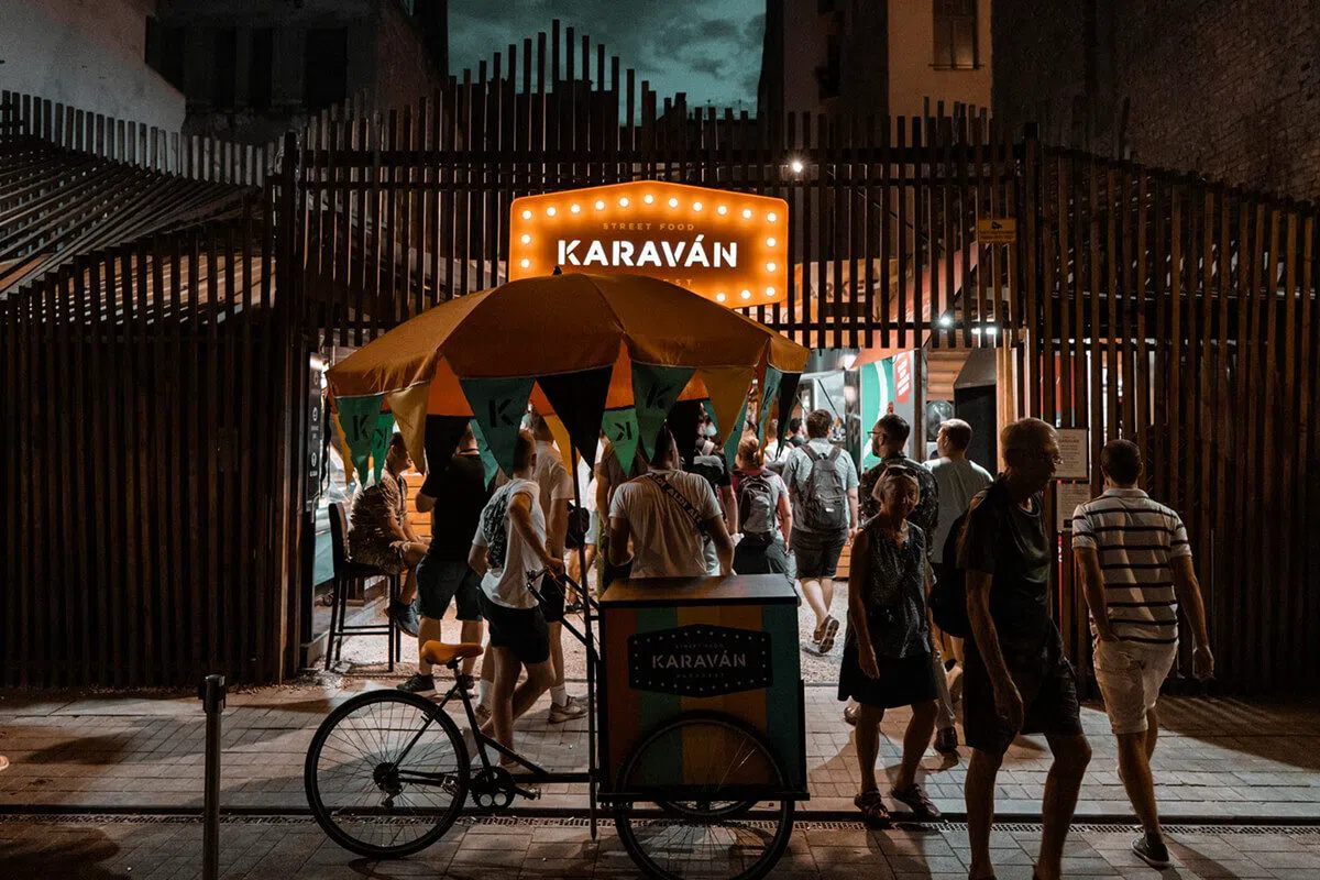 Karaván Street Food, Boedapest
